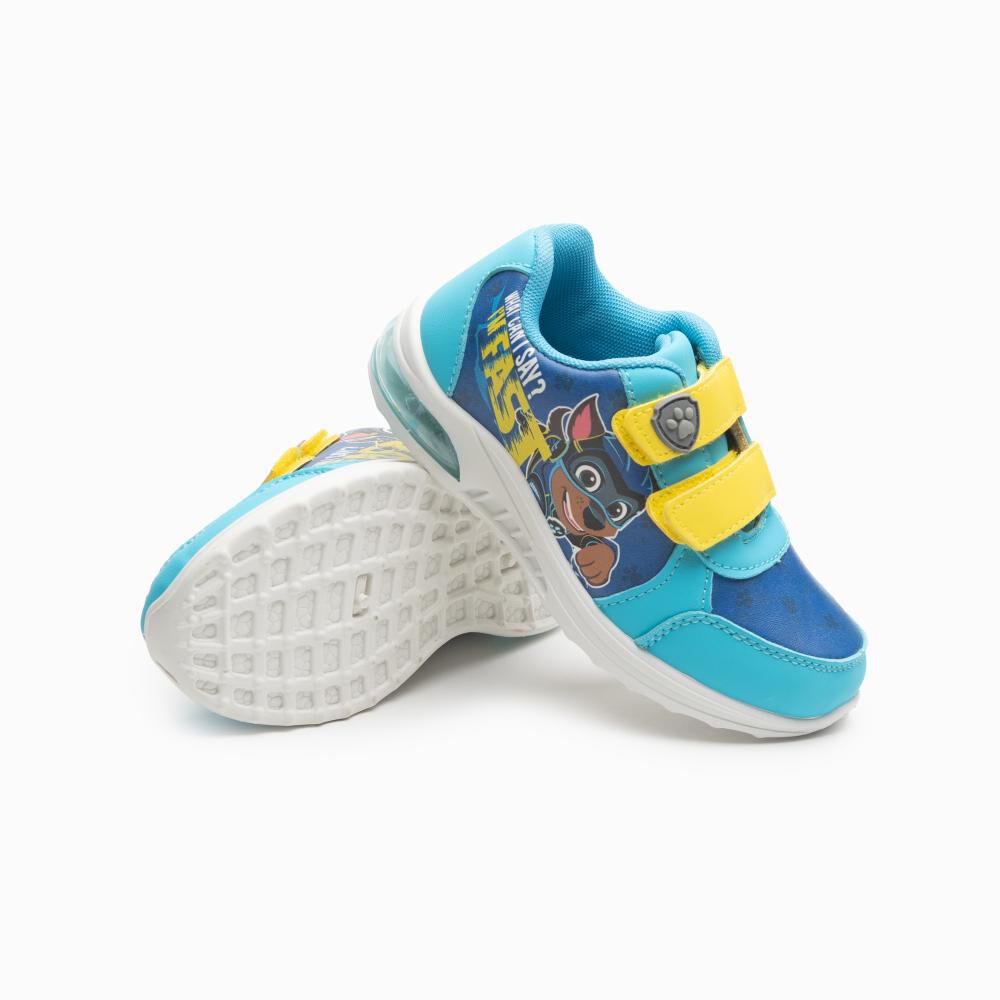 Zapatilla Infantil Con Luces Ni&ntilde;o Paw Patrol Azul image number 2.0