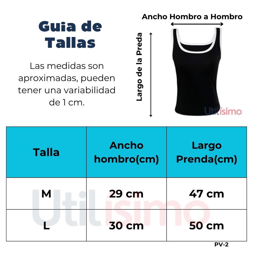 Pack 6 Poleras Mujer Sin Mangas Elasticada Colores Surtidos image number 3.0