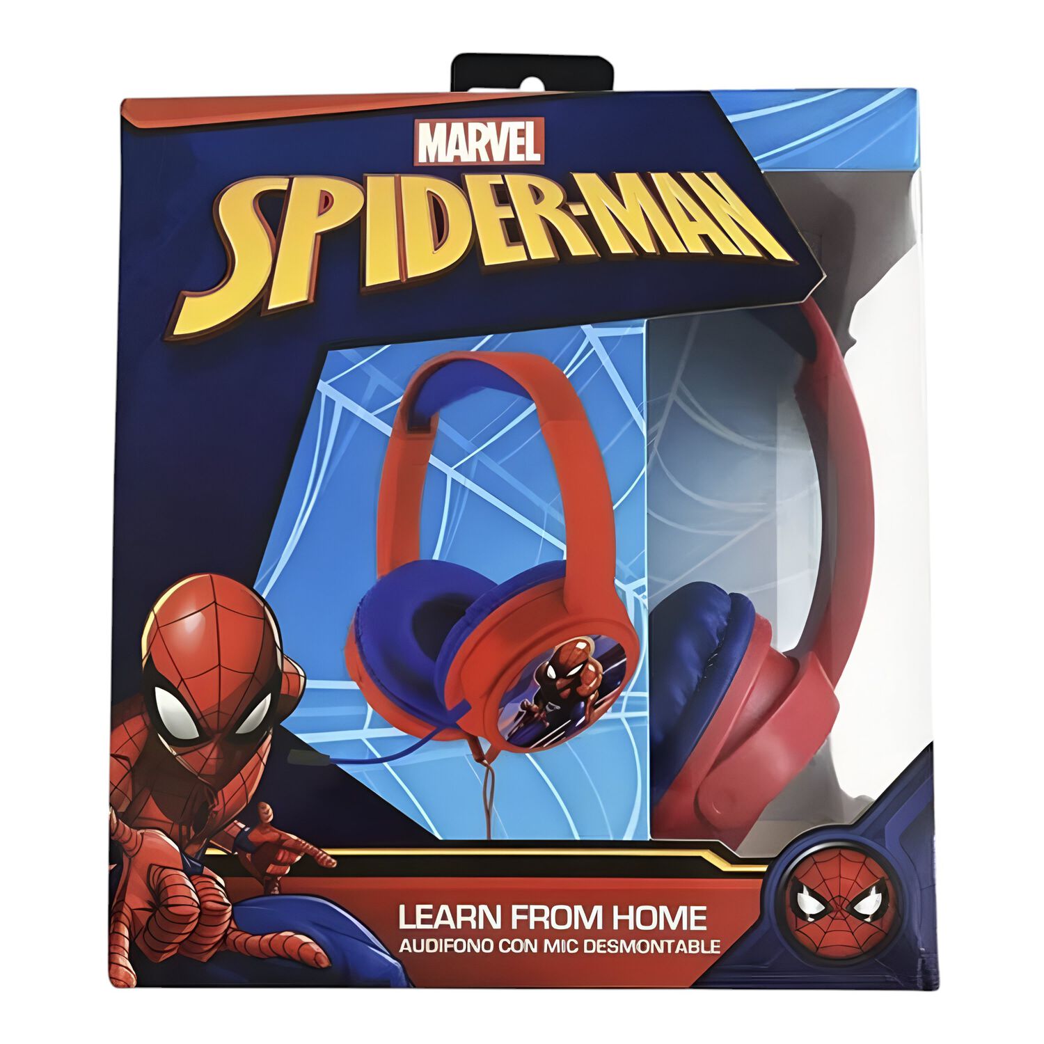 Aud&iacute;fonos Spider-man Kids 3.5mm Manos Libres Lfh13044-noc image number 1.0