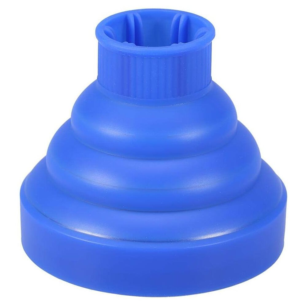Difusor Para Secador De Cabello De Silicona Plegable Azul image number 2.0