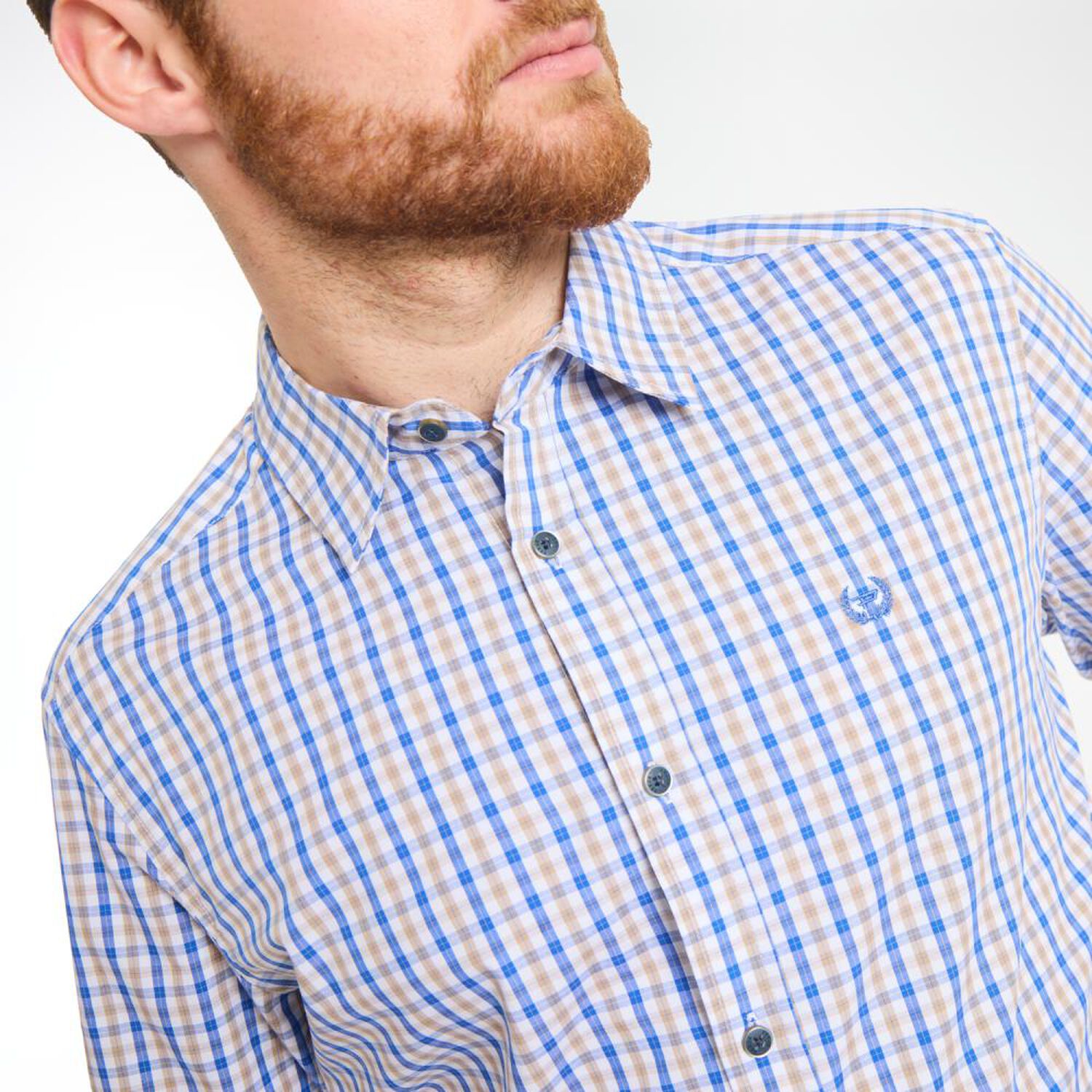Camisa Fantas&iacute;a Regular Manga Larga Hombre Peroe image number 4.0