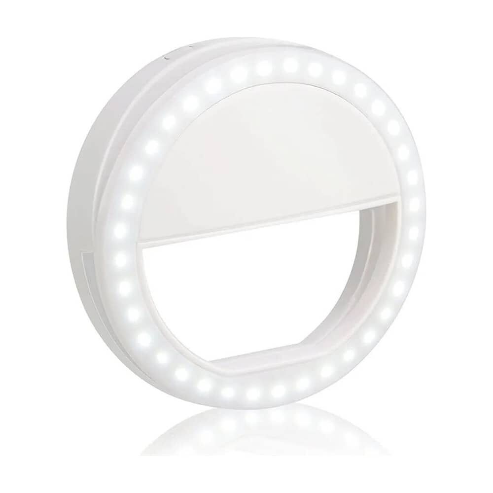 Aro Anillo De Luz Recargable Para Smartphone De Alto Brillo image number 2.0