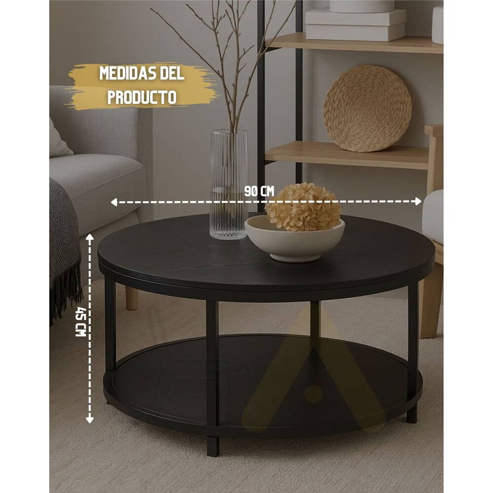 Mesa De Centro Level Black image number 2.0