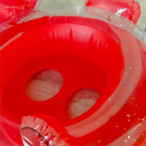 Flotador Inflable Con Techo Cangrejo Bebe 6-24 Meses Verano