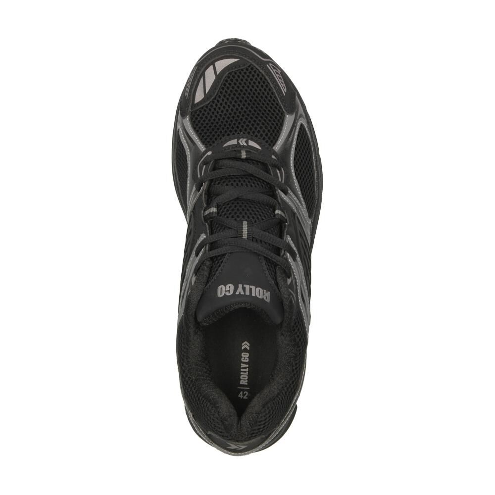 Zapatilla Urbana Hombre Rolly Go Black image number 4.0
