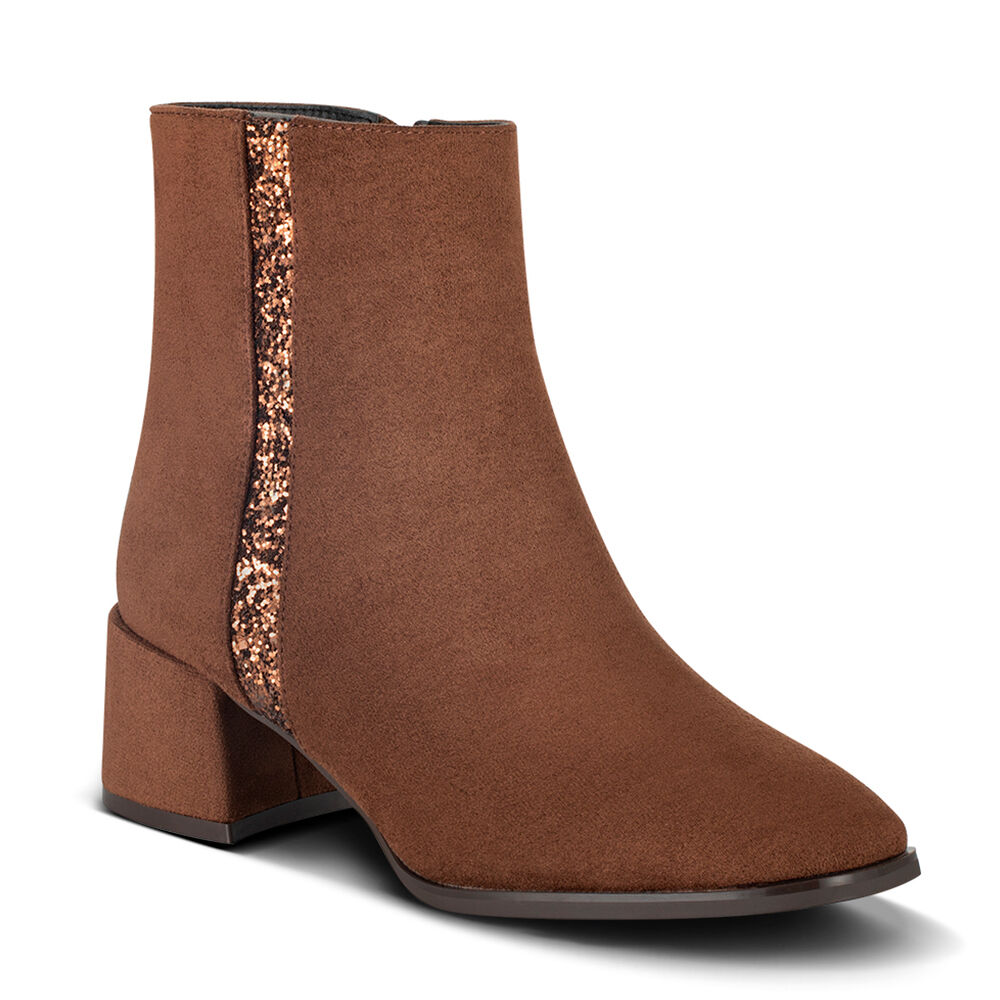 Botin Mujer Lola Marrón Weide image number 2.0