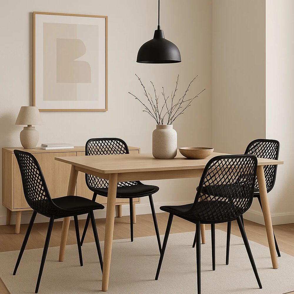 Silla Europa Acolchada - Negra image number 2.0