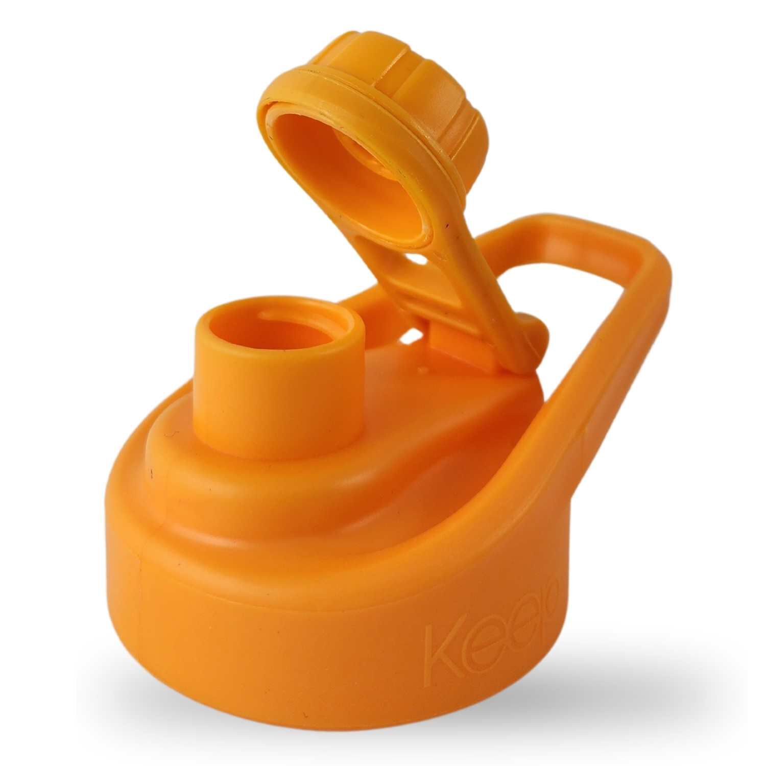 Botella Keep 470ml Vidrio Protector Agua Deportes Outdoor Naranja image number 6.0