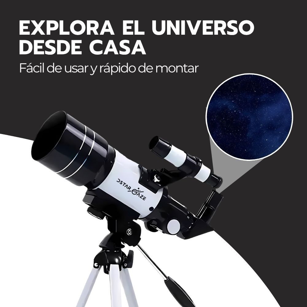 Telescopio Astronómico Profesional Monocular F30070m image number 4.0