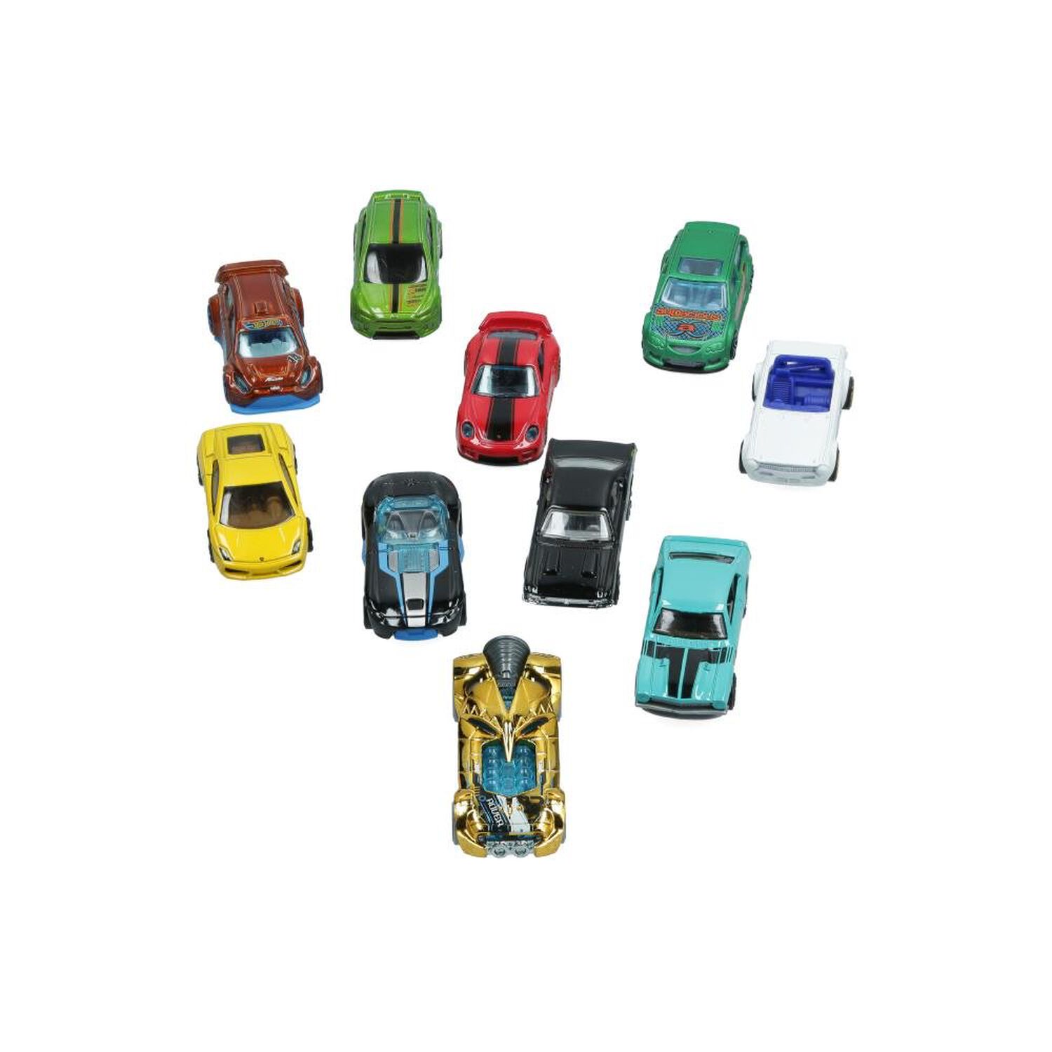 Auto De Juguete Hotwheels Surtido Pack 10 Vehiculos image number 2.0