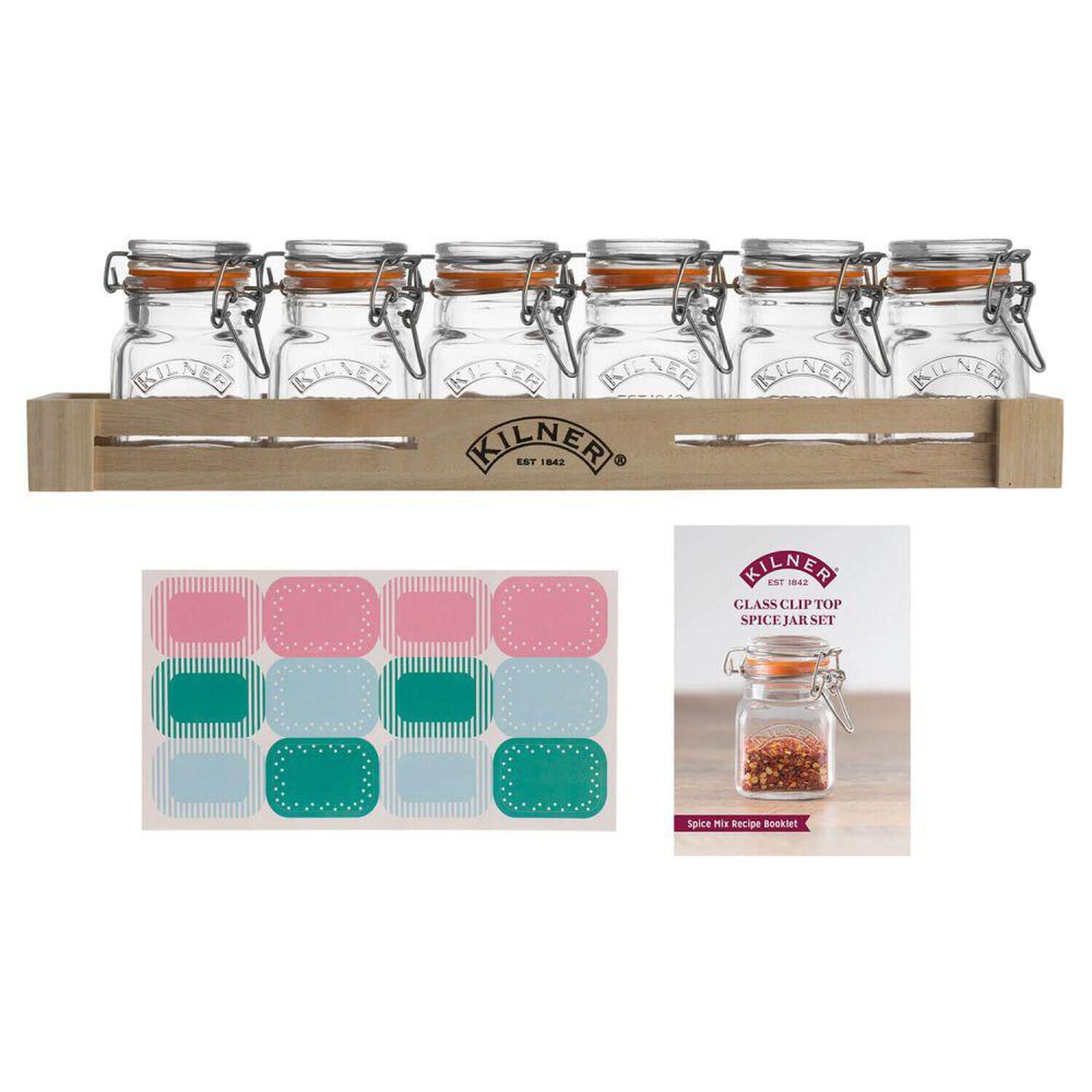 Set De Especieros Kilner / 6 Piezas image number 0.0