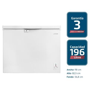 Freezer Horizontal Fensa Z200 / Frío Directo / 196 Litros / A+