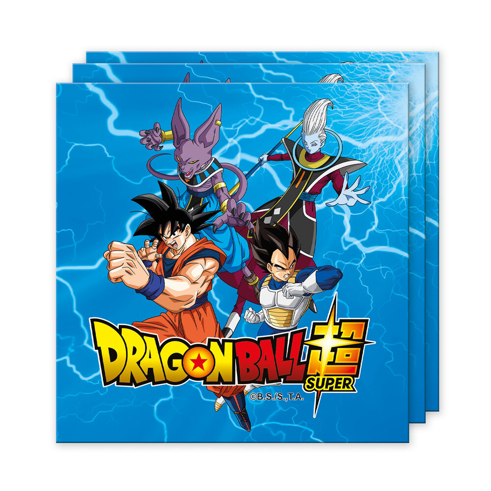 Set 10 Servilletas Dragon Ball 33x33cm image number 1.0