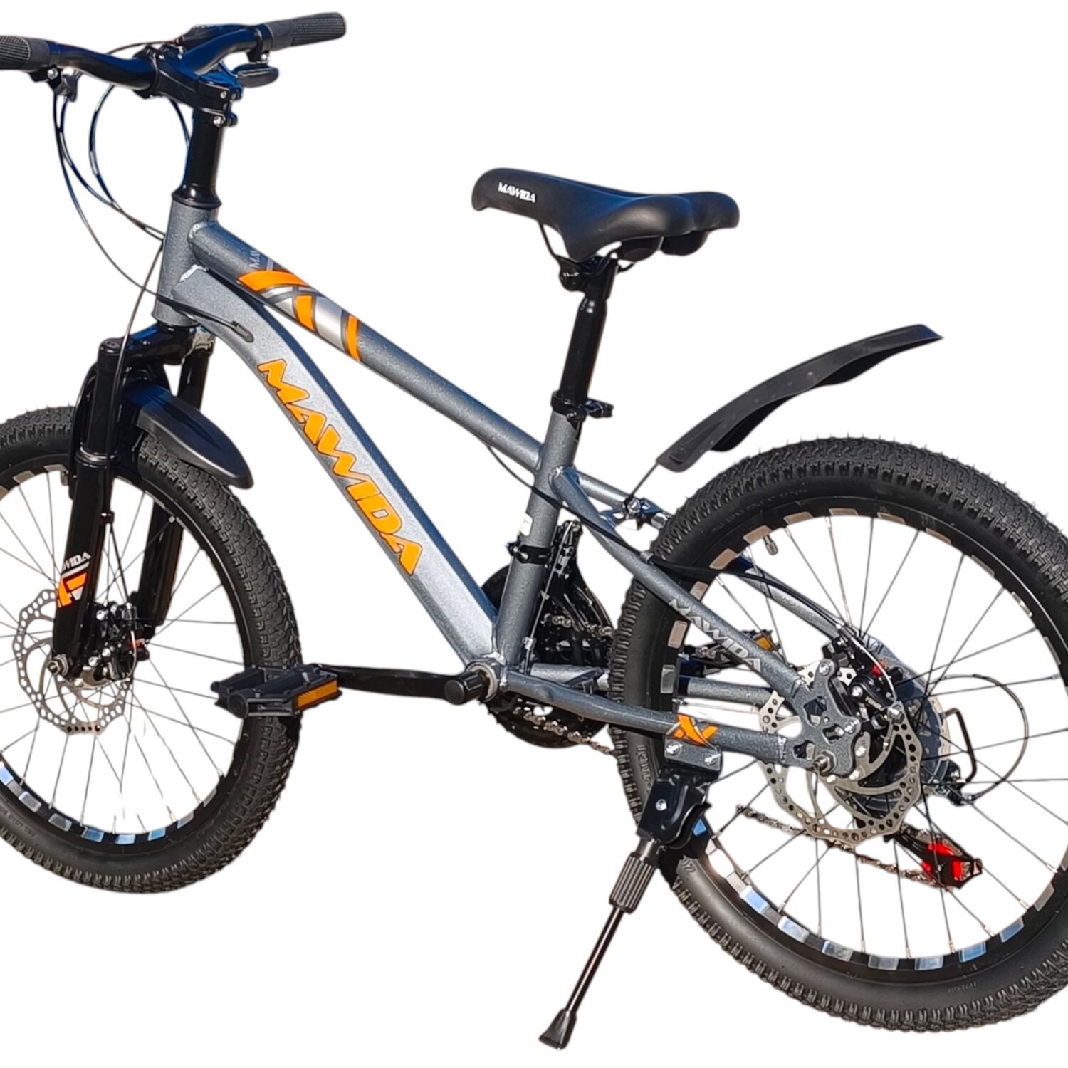 Bicicleta Aro 20 Mawida Con Freno Disco Y 21 Velocidades Gris Silver image number 4.0
