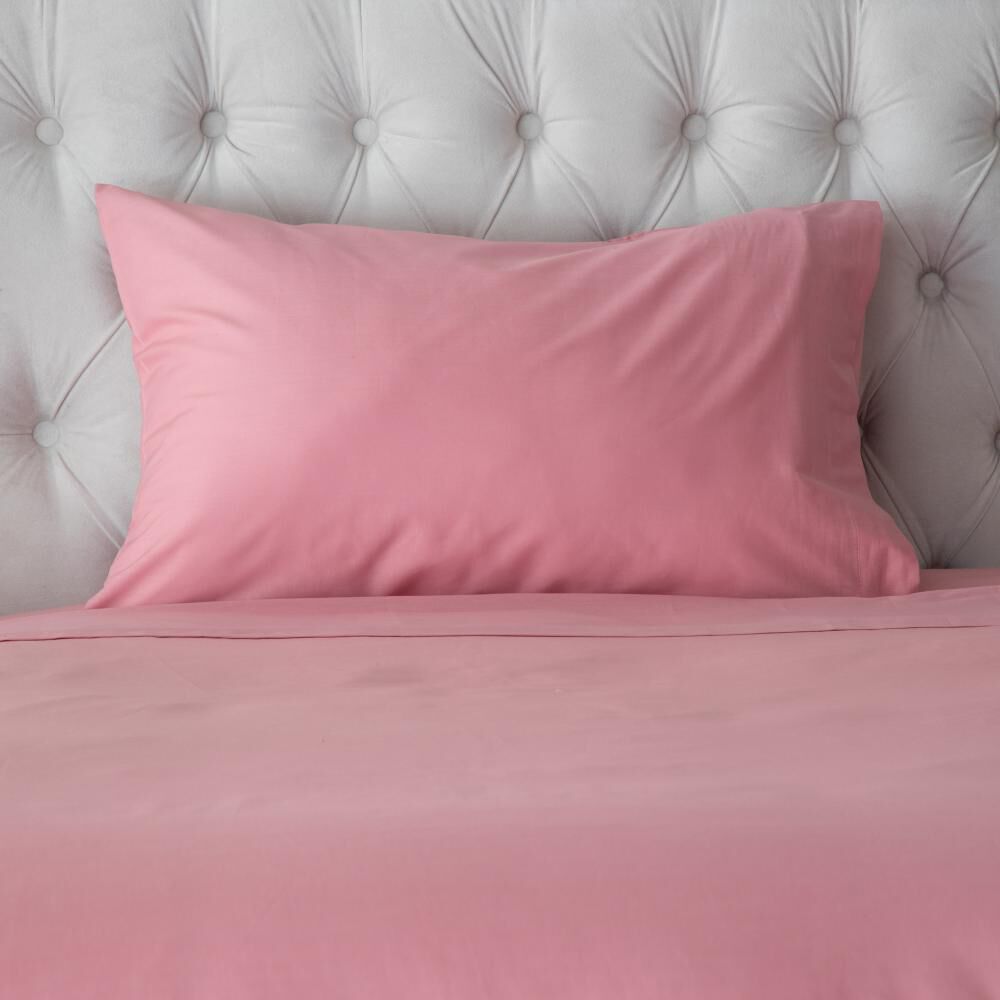 Juego De S&aacute;banas Belle Noite Liso / 1.5 Plazas / 144 Hilos image number 0.0