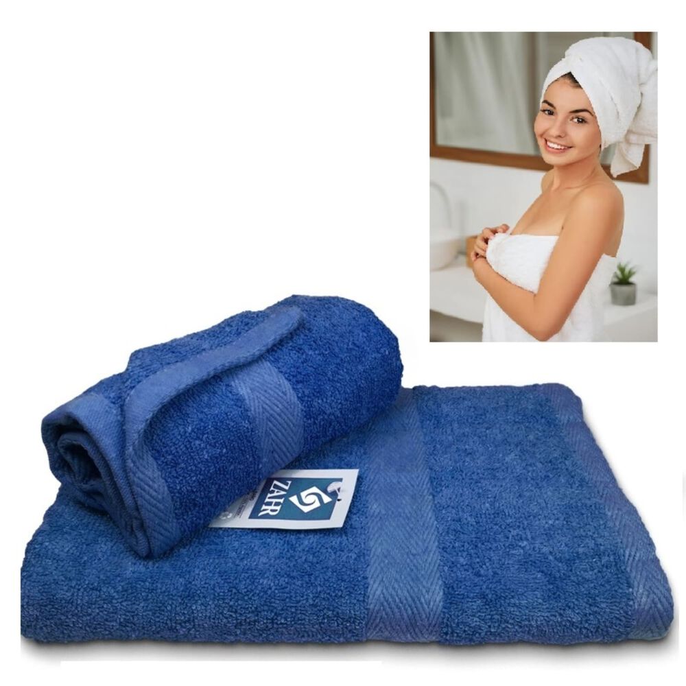 Toalla De Baño Colección 70140 Cm / Azul Zahr image number 2.0