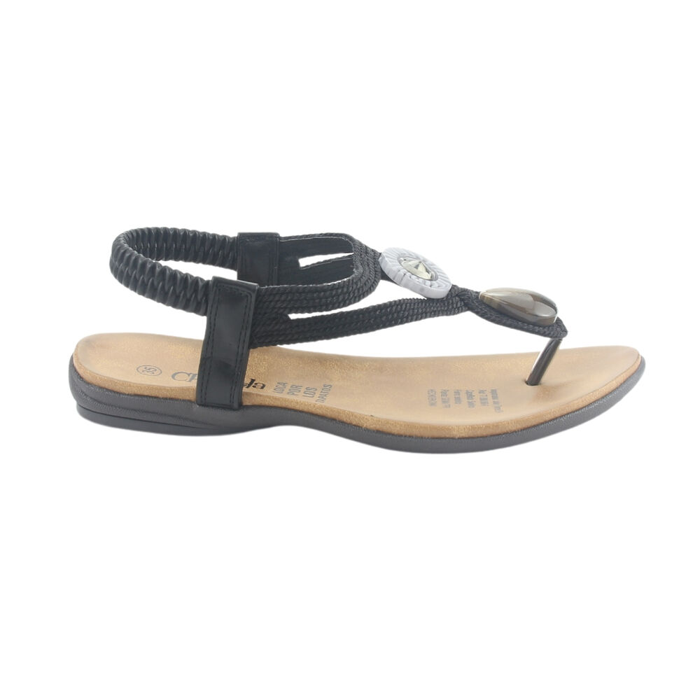 Sandalia Chalada Mujer Anatomic78 Negro Casual image number 0.0