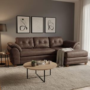 Sofá Seccional Living Factory New Samy Derecho / 4 Cuerpos