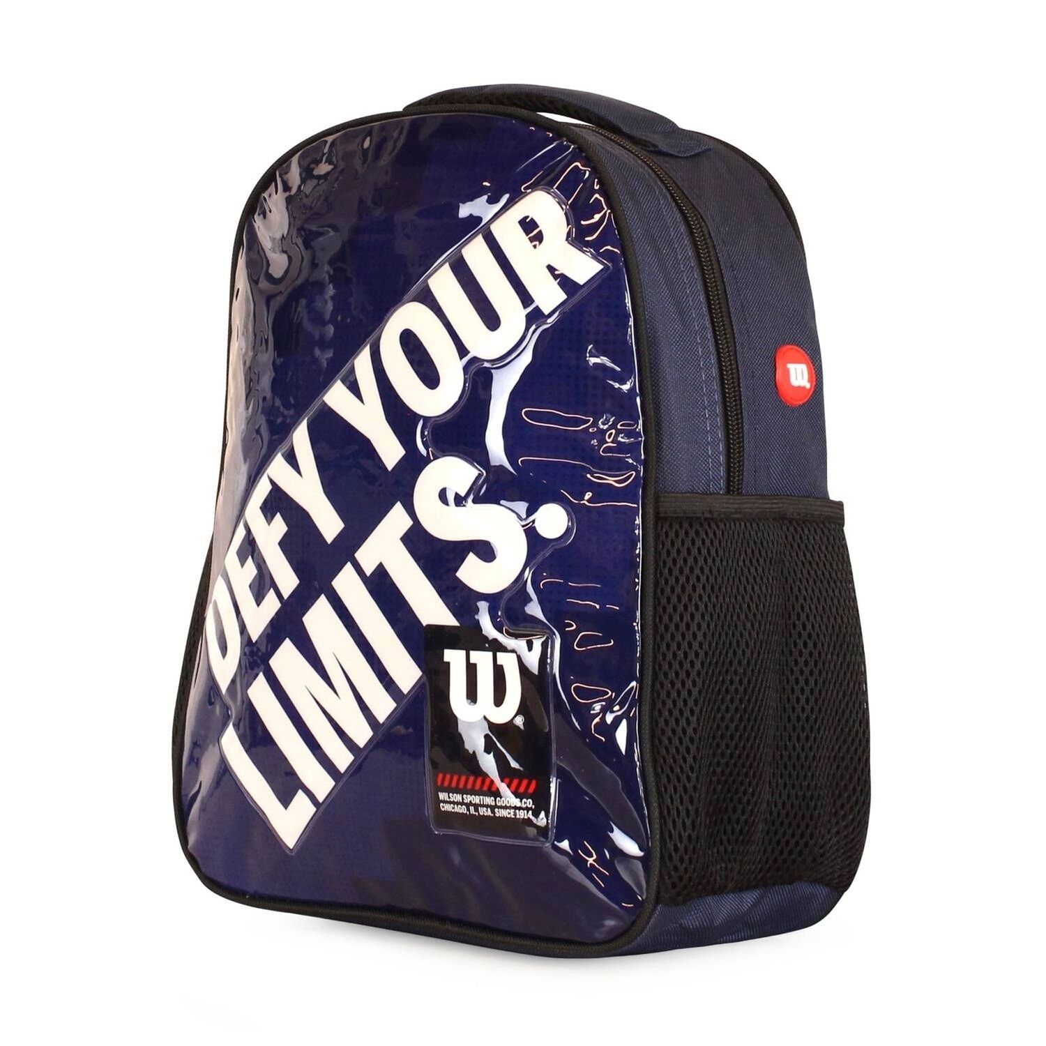 Pack Wilson 2 Mochilas Infantil Logan Negra Y Azul image number 5.0
