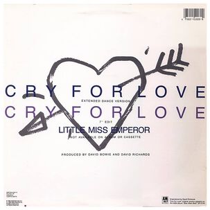 Iggy Pop - Cry For Love | 12" Maxi Single Usado