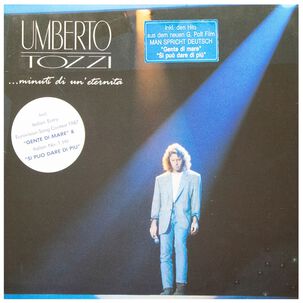 Umberto Tozzi - Minuti Di Un Eternita | Vinilo Usado