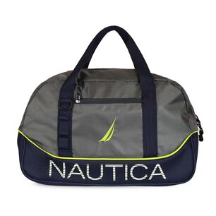 Set 3 Bolsos De Viaje Con Ruedas Nautica Mannar Gris + Candado