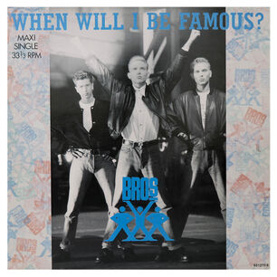 Bros - When Will I Be Famous? | 12" Maxi Single Usado
