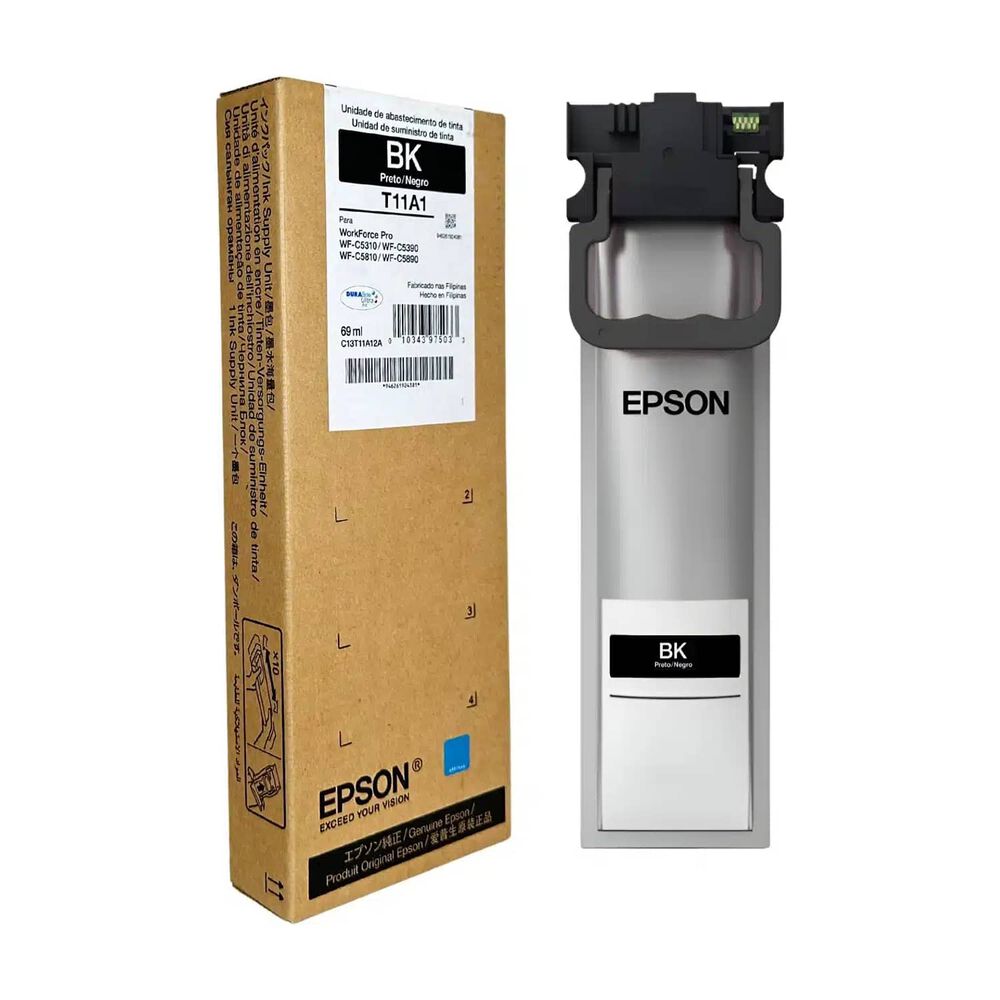 Tinta Epson T11a120-al 39 Ml Negro image number 1.0