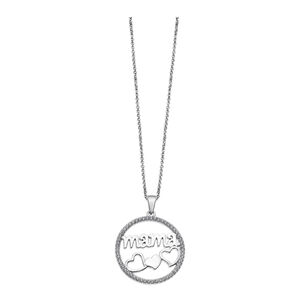 Collar Lp1809-1/1 Lotus Silver Mujer Mothers Love
