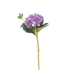 Flor Hortensia 45 Cm Púrpura