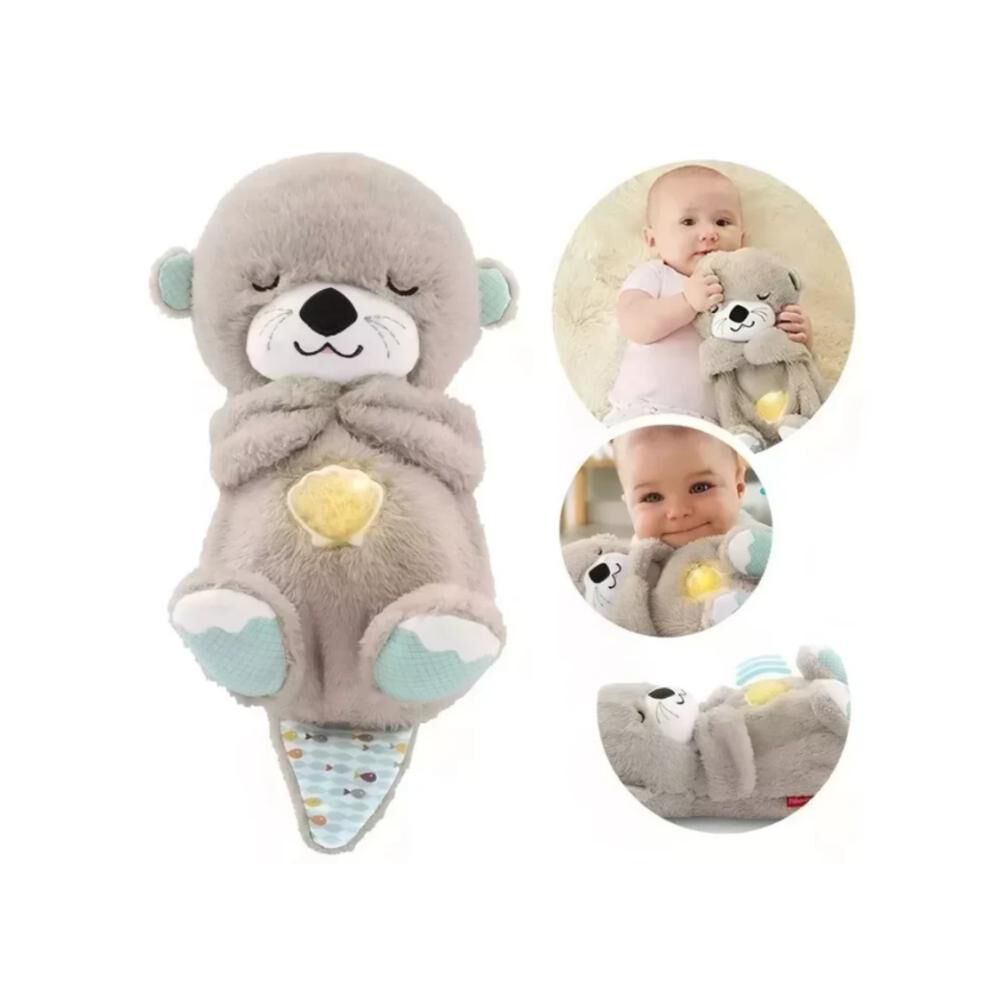 Nutria Peluche Relajante Luz Musical Juguete Respiraci&oacute;n image number 12.0