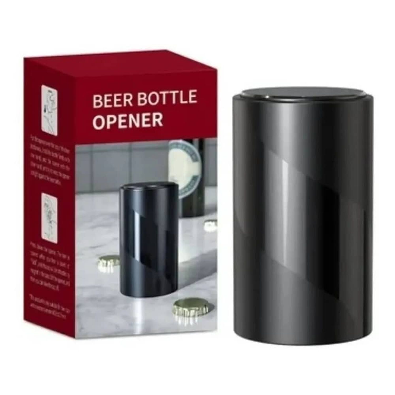 Destapador De Cervezas Abridor Botellas Magn&eacute;tico Autom&aacute;tico image number 0.0