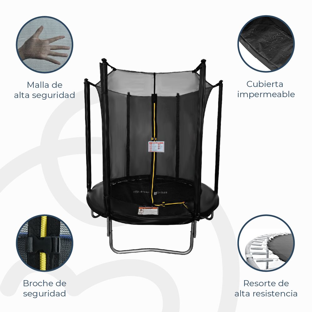 Cama Elástica Trampolín 1,8 Mt + Malla Seguridad image number 3.0