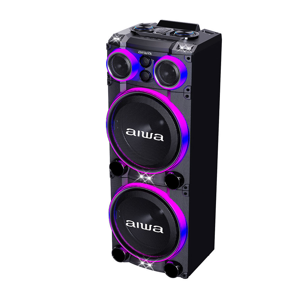 Parlante Bluetooth Torre Karaoke Aiwa 4000w Tws Aw-poc15 Negro image number 2.0