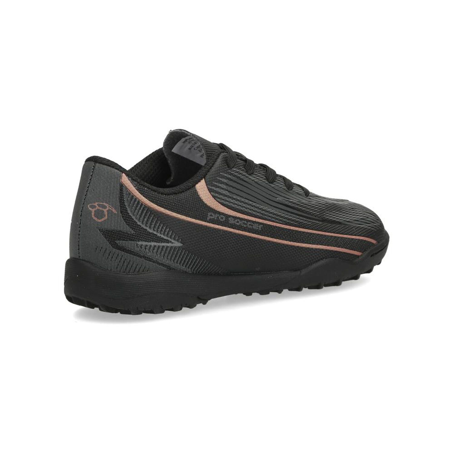 Zapatilla F&uacute;tbol Ni&ntilde;o Pro Soccer Black image number 3.0