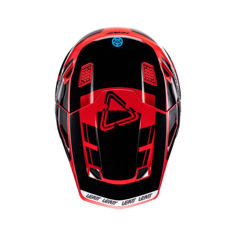 Kit Leatt Casco Con Antiparra Moto 7.5 V24 Rojo Xxl image number 7.0