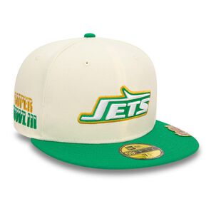 Gorra 59fifty New York Jets Nfl Pin Pack White