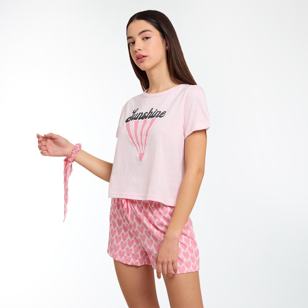 Pijama Manga Corta + Colet Mujer Freedom image number 2.0