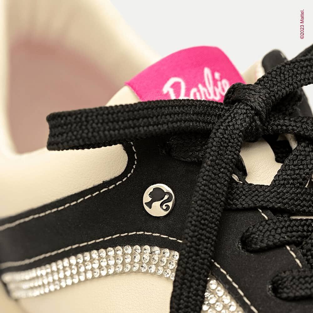 Zapatilla Urbana Mujer Negro/beige Barbie Piccadilly image number 1.0