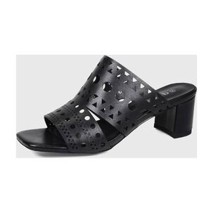 Sandalia Cuero Alegra Negro