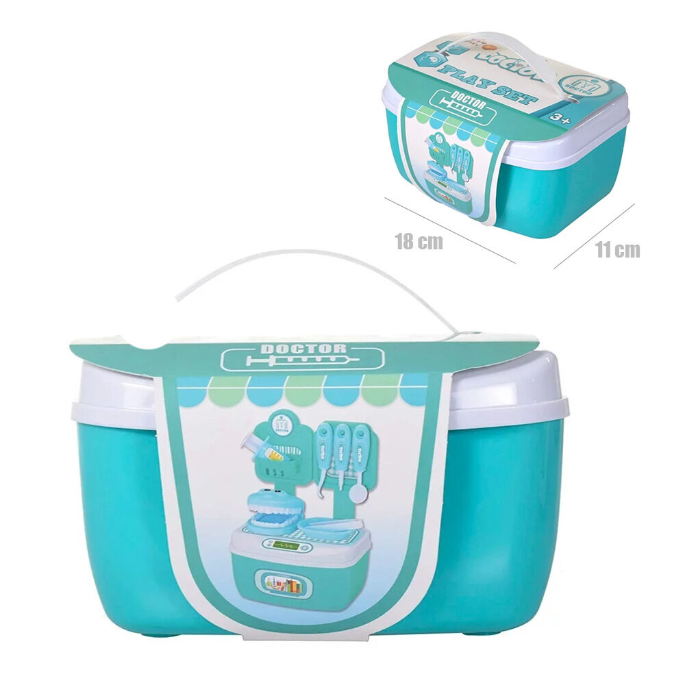 Maleta Set Dentista Juguete Doctor Ni&ntilde;os 12 Pzas image number 3.0