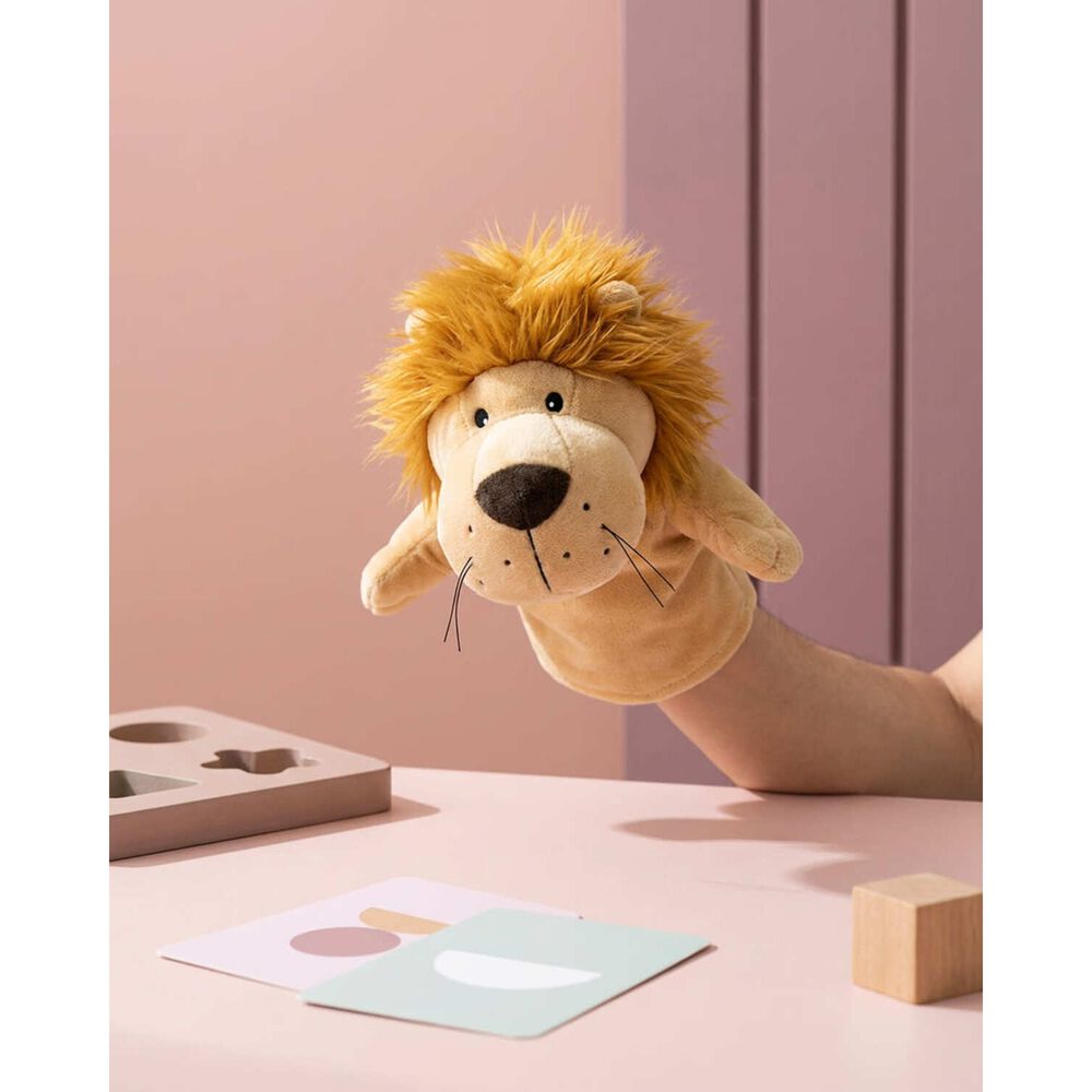 Peluche Titere Animal Zorro Vaca Leon Oveja Rana Lobo image number 27.0