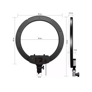 Aro De Luz Led Profesional Tripode Control Remoto 45 Pulgadas