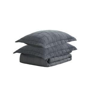 Quilt Andes Stone Wash Gris 2 Plazas