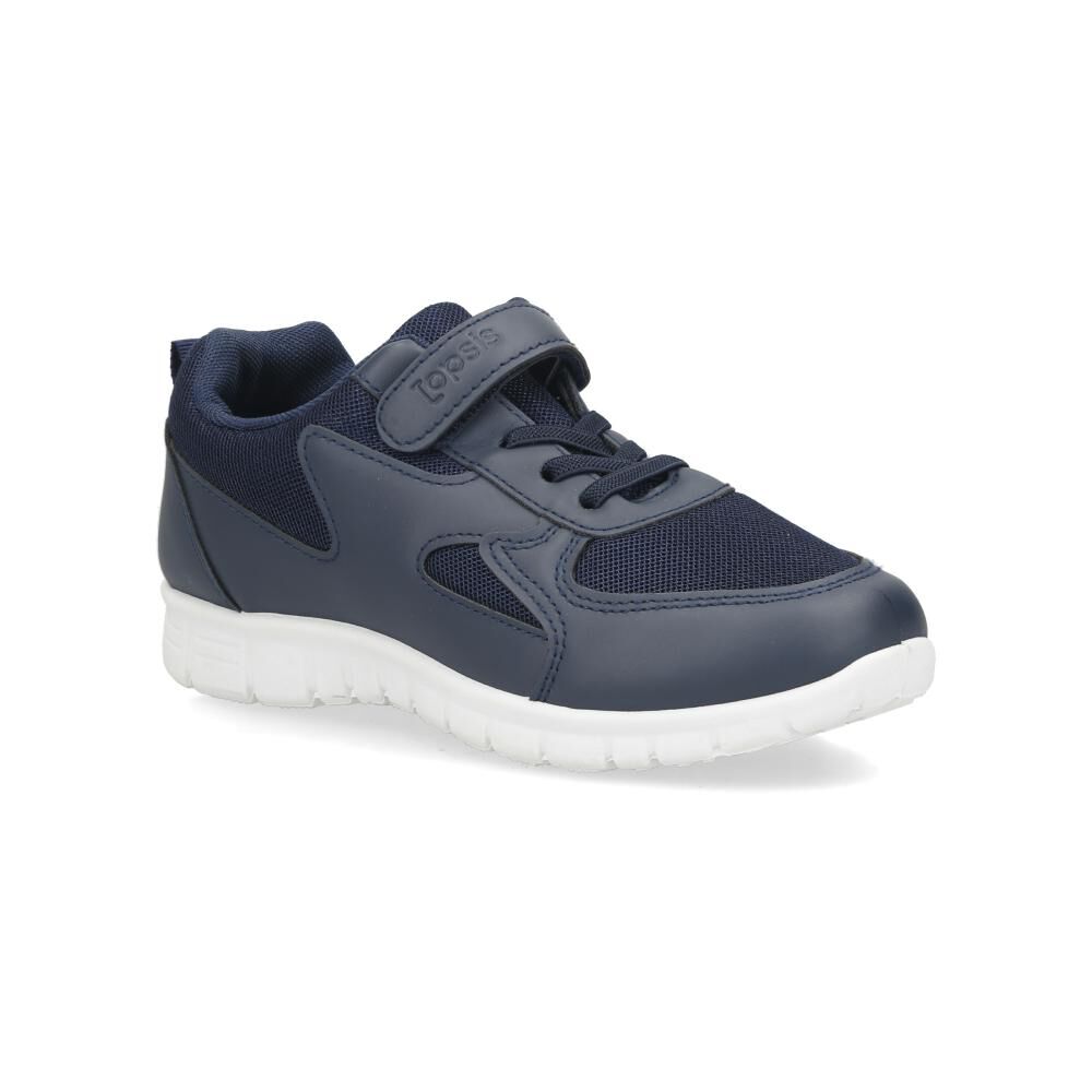 Zapatilla Infantil Niño Topsis Navy image number 0.0
