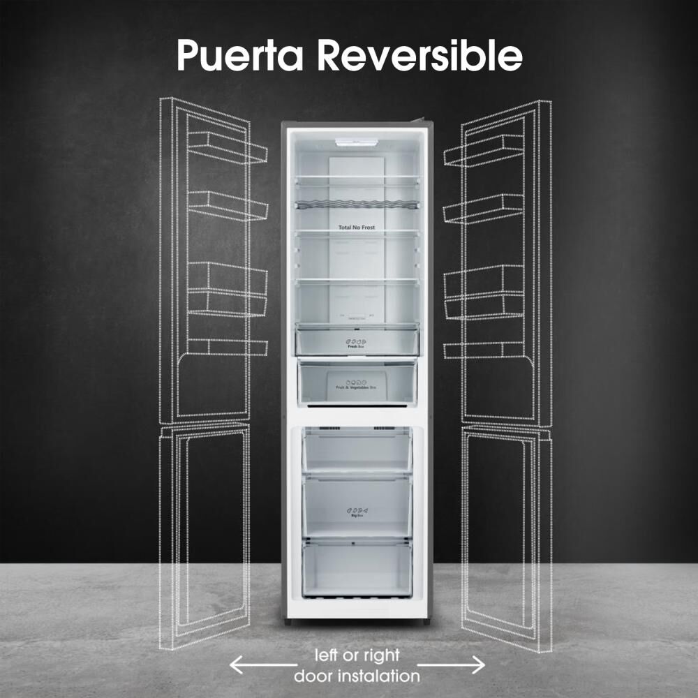 Refrigerador Bottom Freezer Hisense RD-43WCD / No Frost / 324 Litros / A+ image number 7.0