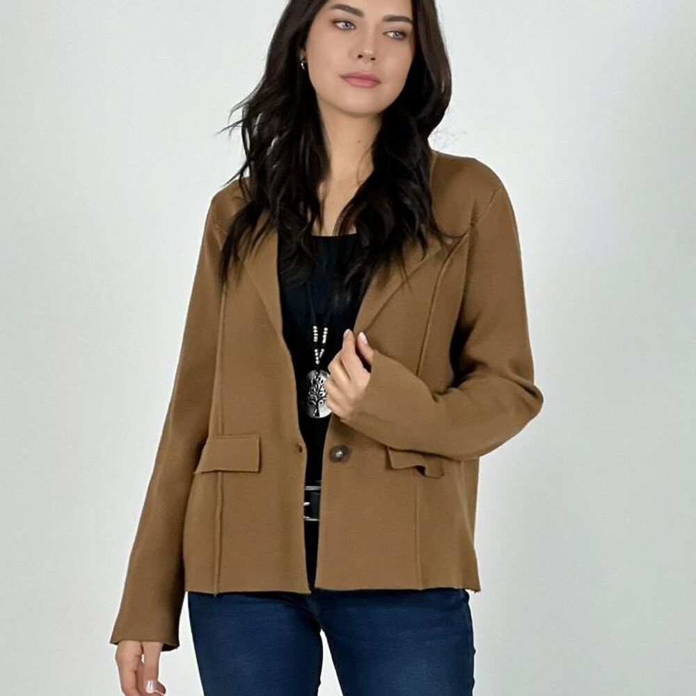 Blazer Cuello V 2 Botones image number 3.0