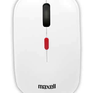 Mouse Inalámbrico Maxell 1200 Dpi Mowl-100 Blanco