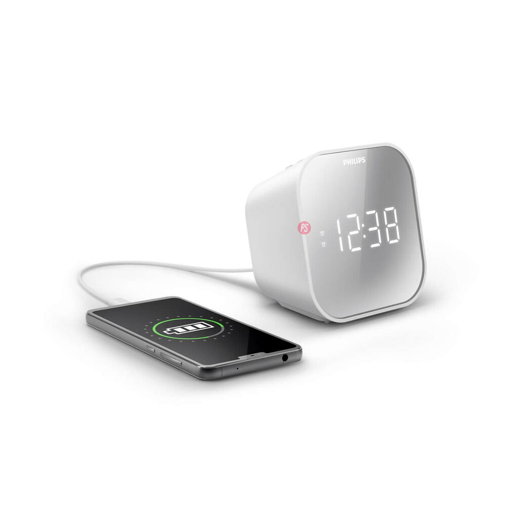 Radio Reloj Philips Carga Usb Y Alarma Dual 4000 Series - Ps image number 2.0