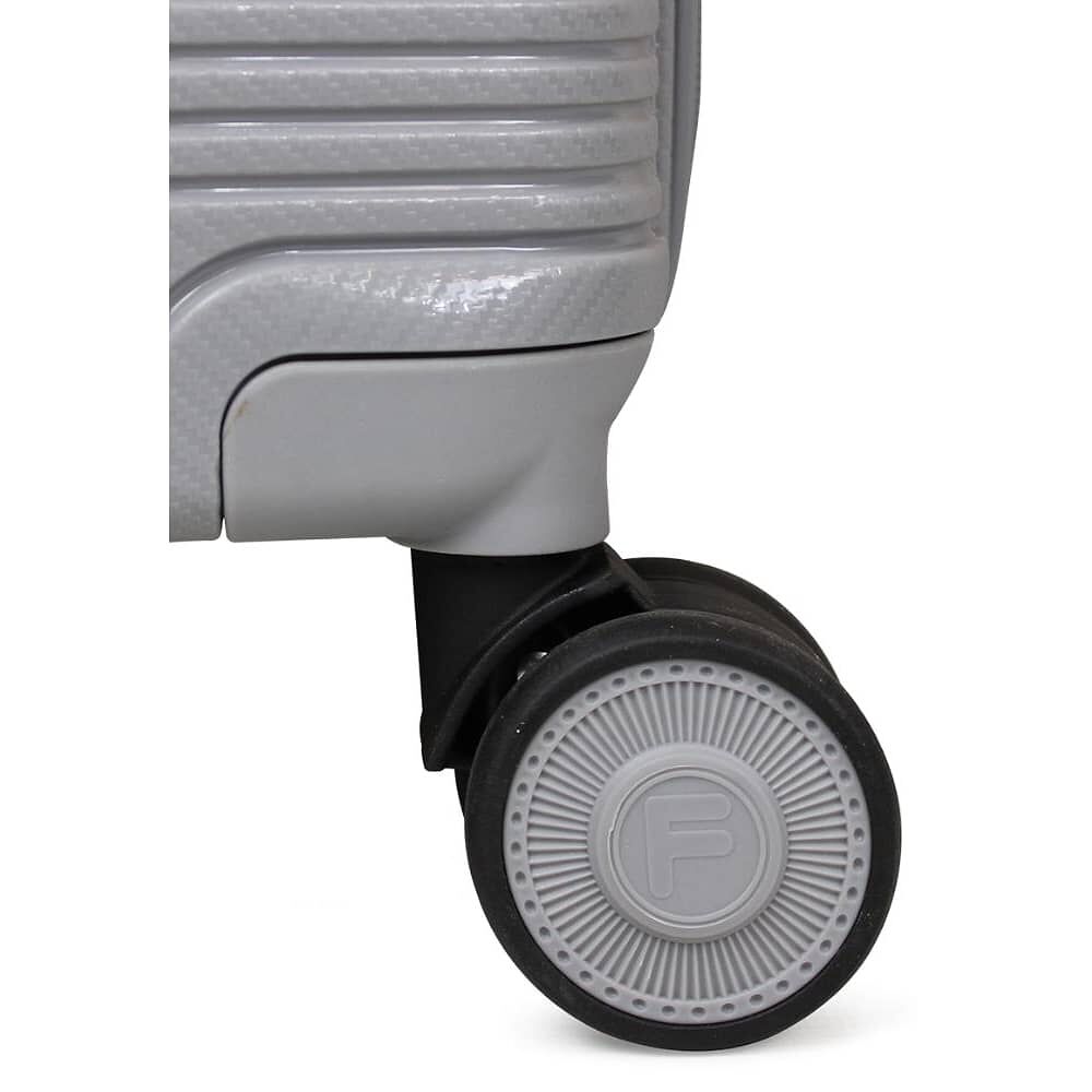 Maleta Mediana Chic Gris 20kg F La Maleta De Chile image number 4.0